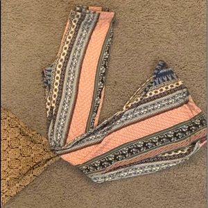 High rise Flare Stretch pull on pants